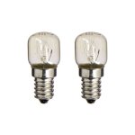 Xanlite - lot de 2 ampoules incandescentes four, culot e14, 80 lumens, �quivalence 15w, 2200 kelvins, ...