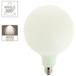 Xanlite - ampoule led dco clairante globe opaline au verre lact, culot e27, 12w cons. (100w eq. ), ...