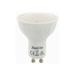 Ampoule led spot, culot gu10, 5, 5w cons. (35w eq. ), lumi�re blanc chaud, 150 lumen en autonome
