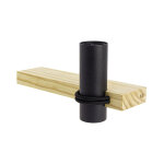 Applique quadrat murale bois e27 xanlite d�co