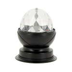 Lampe  poser effet disco, led multicolores, tte rotative - ladrvb - xanlite