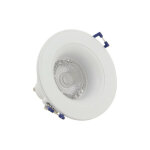 Xanlite - lot 3 spots gu10 50w 4000k rond blanc ip44 - pak3sp50rip44bcw