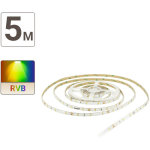 Xanlite - ruban led (kit complet) - 5m - rgb digital - 166 modes d'�clairages multicolore - lsbk5rvbd ...