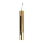 Xanlite - suspension tempo en bois et laiton, culot e27 - cosdetebol Xanlite - suspension tempo en bois et laiton, culot e27 - cosdetebol