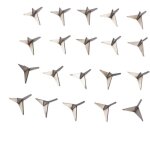 Xepho 20 pi�ces l�ger automobile pneu crevaison pointes antivol auto triangle pneu crevaison pointes ...