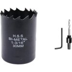 Xepho scie cloche 30mm t�te de scie cloche circulaire, profondeur de coupe jusqu'� 38mm, convient pour ...