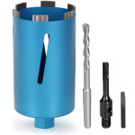 Xiiw - couronne diamant�e m22 pour carotteuse avec turbo, avec sds - plus, �102 mm, longueur totale 200 ...