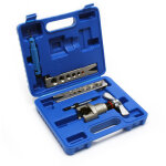 Wiltec - coffret outil sertissage 45� pour c�ne excentrique dudgeonniere alu & cuivre m�trique / imp�rial ...