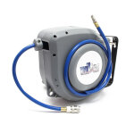 Wiltec - enrouleur automatique de tuyau pneumatique 9 m flexible air comprimé montage mural dévidoir ... Wiltec - enrouleur automatique de tuyau pneumatique 9 m flexible air comprimé montage mural dévidoir ...