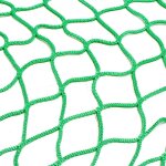 Filet remorque 4x4 m maille 45x45mm paisseur 3 m vert polypropylne rsistant transport scurit charge ...