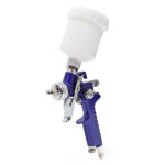 Xpotool pistolet  peinture professionnel hvlp - 2000 ? avec buse de 0, 5 mm et godet de 100 ml ? arographie, ...