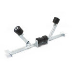 Wiltec - porte - bateau avec rouleaux de quille 500kg max. aide  la man?uvre centrage embarcation chargement ...