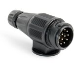 Prise de remorque 13 broches ? 12 v ? adaptateur en plastique ? feu de stop clignotant pour véhicule ... Prise de remorque 13 broches ? 12 v ? adaptateur en plastique ? feu de stop clignotant pour véhicule ...