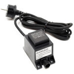 Wiltec transformateur 230 v en 12 v ? 81 x 50 x 63 mm ? 1670 ma 20 va ac / ac ? ip68 ? adapteur de r�seau ...