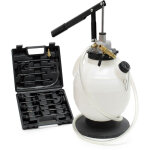 Xpotool - wiltec systme remplissage d'huile boite de vitesses 7l pompe manuelle 15 adaptateurs inclus ...