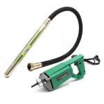 Wiltec - vibreur  bton 800w aiguille vibrante incluse de 150 cm avec arbre flexible outil manuel lectrique ...