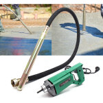 Wiltec - vibreur  bton 800w aiguille vibrante incluse de 200 cm avec arbre flexible outil manuel lectrique ...