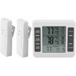 Xvx - thermom�tre num�rique pour r�frig�rateur et cong�lateur avec alarme sonore et capteur sans fil, ...