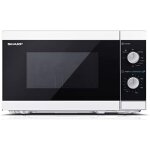 Yc - mg01e - w four � micro - ondes hob four � micro - ondes avec gril 20 l 800 w black, white - sharp ...