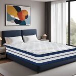 Yidatong - matelas 140x200 cm, �paisseur 25 cm. ressorts ensach�s ind�pendants et mousse � m�moire de ...