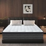 Yidatong - matelas 140x200 cm, �paisseur 28 cm. hybride, ressorts ensach�s ind�pendants et mousse � m�moire ...