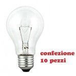 Ymyny - lot de 10 ampoules � incandescence e27 220 / 240 v 50 / 60 hz 100 w -