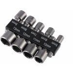Ymyny - lot de 9 forets � douille imp�riale de 5 � 13 mm avec �crou � percussion pour perceuse � queue ...