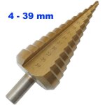 Ymyny agrandisseur de trou de foret �tag� pour m�tal conique 4 - 39 -