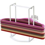 Ymyny - caddy de cintre blanc / support de cintre / empileur de cintre / organisateur de cintre