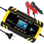 Ymyny - jamais utilis�]chargeur de batterie intelligent 12 v / 24 v 8 a, chargeur de batterie � 3 �tapes, ...