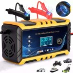 Ymyny - jamais utilis�]chargeur de batterie de voiture - chargeur de batterie intelligent 12 v / 6 a, ...