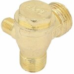 Ymyny - clapet anti - retour de compresseur d'air � 3 ports, valve de compresseur d'air