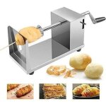 Ymyny coupe - pommes de terre en acier inoxydable, trancheuse, coupe - frites, twister, coupe - spirale ...