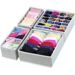 Ymyny - organisateur de tiroir pour sous - v�tements, 4 pi�ces, organisateur de garde - robe, bo�tes ...