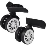Ymyny - roulette pivotante en caoutchouc, bagage valise roues pivotantes remplacement 55mm roulettes ...