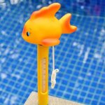 Ymyny - tutoy carton animal b�b� baignoire piscine spa baignoire flottante thermom�tre jauge de temp�rature ...