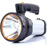 Yoyo - lampe torche led rechargeable portable �tanche - projecteur de camping (argent)