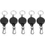 Yoyo para gafete, porte - cl� r�tractable heavy duty r�tractable, 60cm acier fil corde r�tractable porte ...