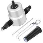 Yt - 160a coupe - grignoteuse � double t�te avec bo�te en m�tal accessoire de perceuse coupe - t�le