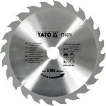 Lame de scie yato yt - 6070 250x2 2x30 mm z24