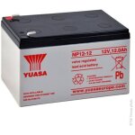Yuasa - batterie plomb agm np12 - 12 12v 12ah f6. 35