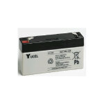 Yucel - batterie plomb agm y1. 2 - 6 fr 6v 1. 2ah f4. 8