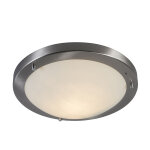 Yuma - plafonnier - 1 lumire -  310 mm - acier - design, moderne - clairage extrieur - salle de bains ...