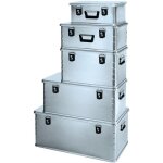 Zarges - bo�te en aluminium midi l800xl400xh330 mm 81 l avec fermoir � d�clic