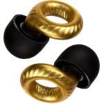 [ zat26 ] bouchons d'oreilles en or