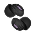[ zat50 ] bouchons d'oreilles, noirs