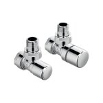 Zehnder - accessoires - vanne d'angle set a et raccord pour ligne de retour standard line 1 / 2, chrome ... Zehnder - accessoires - vanne d'angle set a et raccord pour ligne de retour standard line 1 / 2, chrome ...
