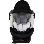 Zeli sige - auto volutif i - size 360 enfants de 40  150 cm 0 - 36 kg isofix top tether gris avec ...