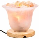 Lampe cristaux de sel