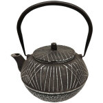 Th�i�re de type japonaise noire en fonte 1 litre